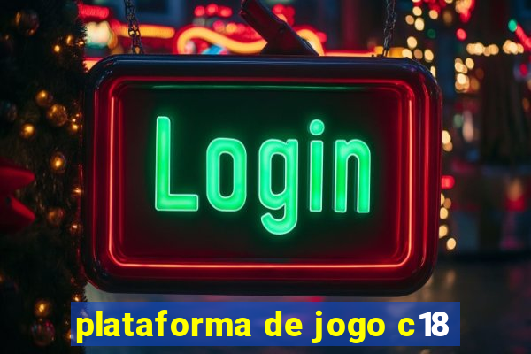 plataforma de jogo c18