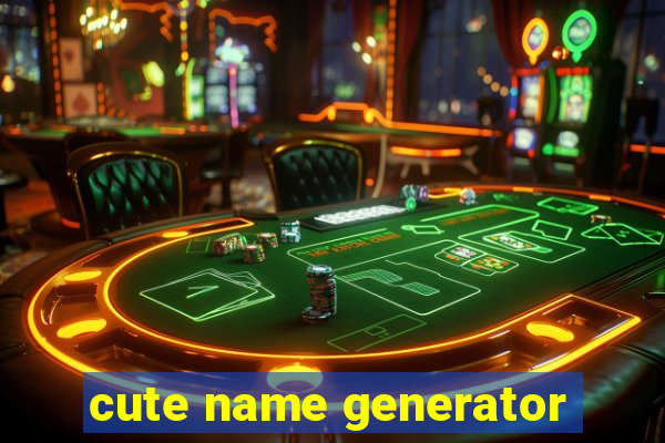 cute name generator