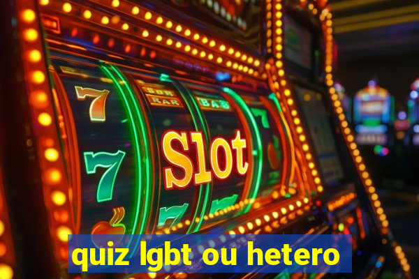 quiz lgbt ou hetero