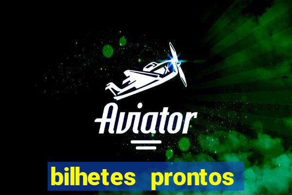 bilhetes prontos apostas esportivas