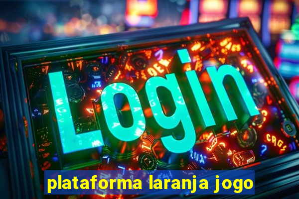 plataforma laranja jogo