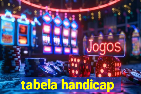 tabela handicap