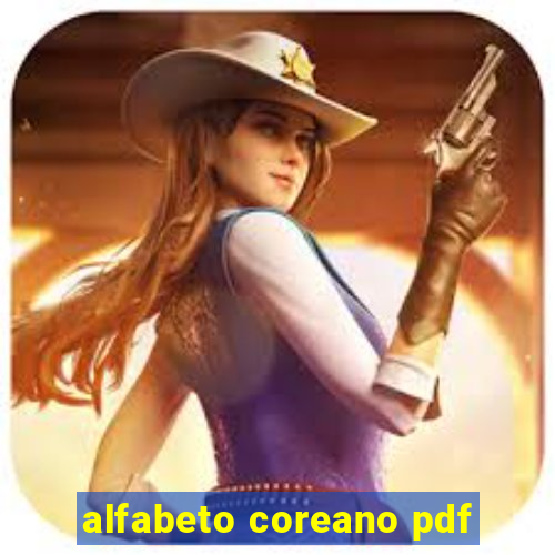 alfabeto coreano pdf