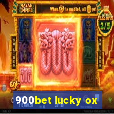 900bet lucky ox