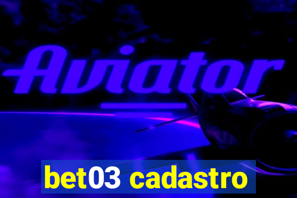 bet03 cadastro