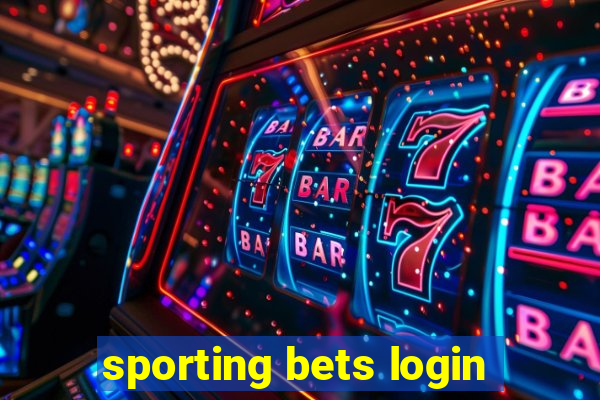 sporting bets login