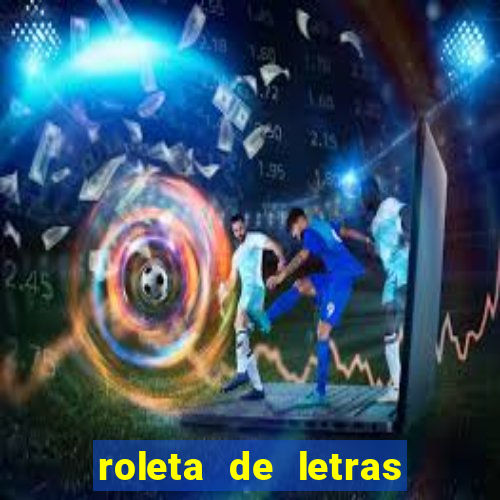 roleta de letras stop online