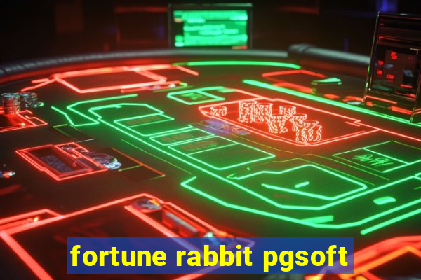 fortune rabbit pgsoft