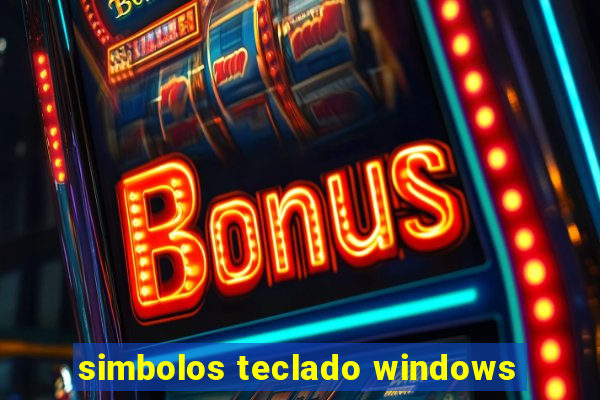 simbolos teclado windows