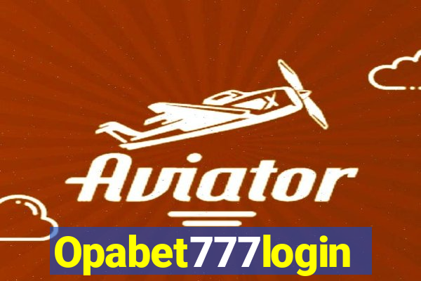 Opabet777login