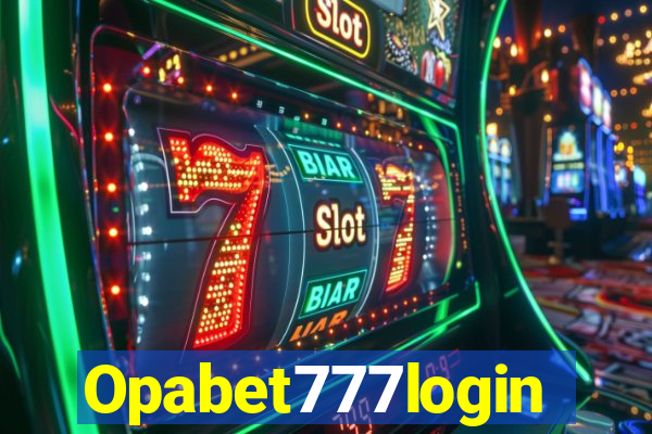Opabet777login