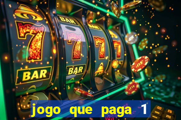 jogo que paga 1 real no pix