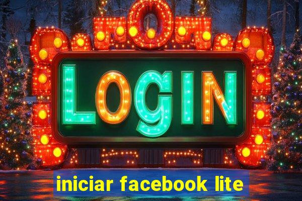 iniciar facebook lite