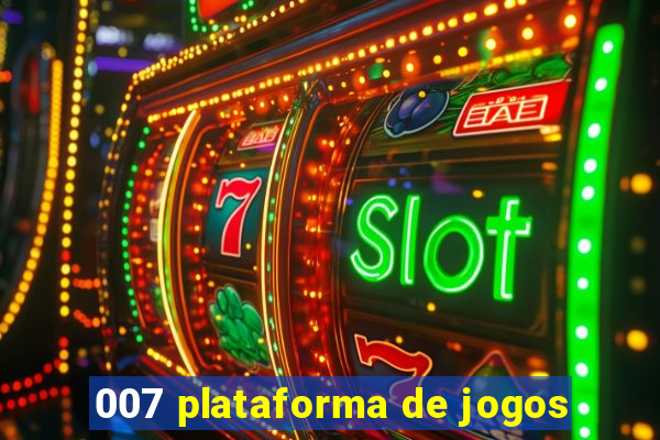 007 plataforma de jogos