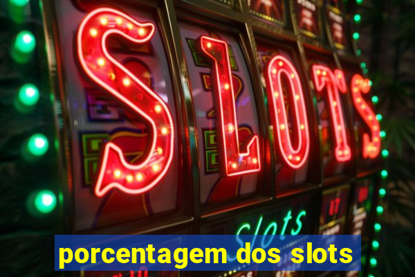 porcentagem dos slots
