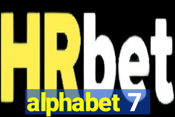 alphabet 7