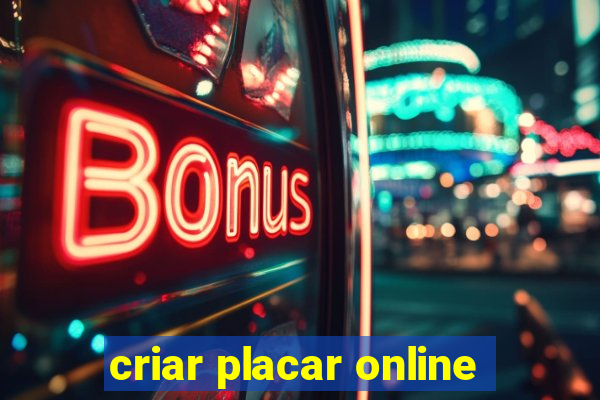 criar placar online