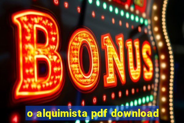 o alquimista pdf download