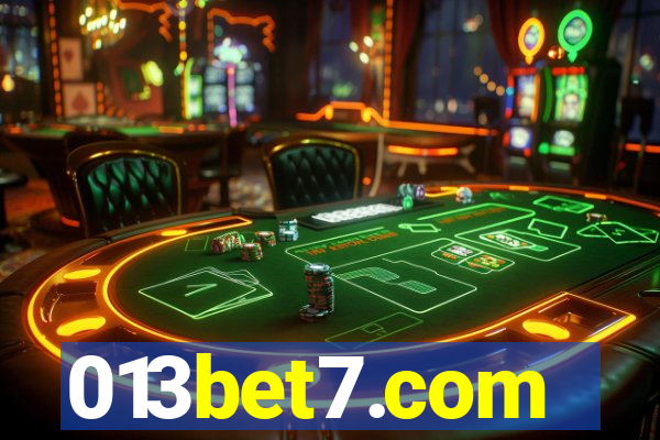 013bet7.com