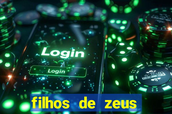 filhos de zeus mitologia grega