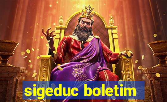 sigeduc boletim