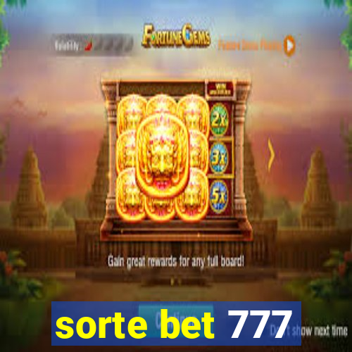 sorte bet 777