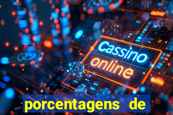 porcentagens de jogos pagantes