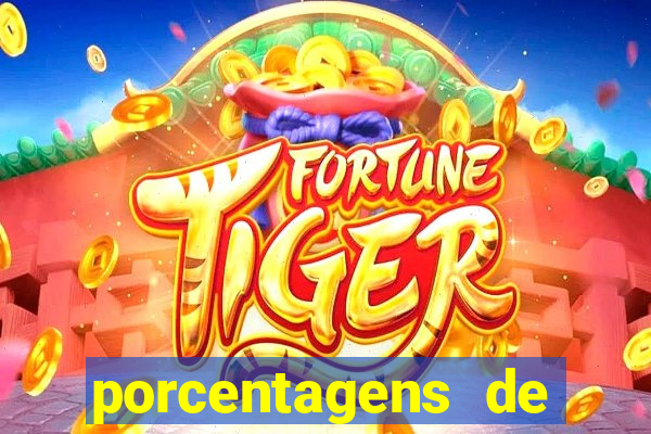 porcentagens de jogos pagantes