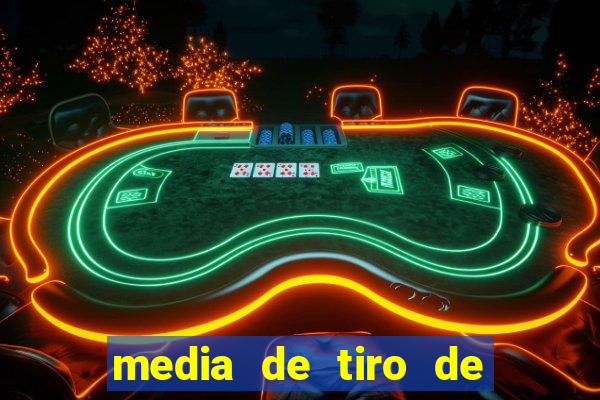 media de tiro de meta por jogo