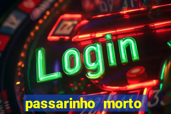 passarinho morto significado espiritual