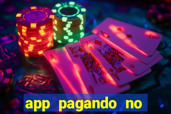 app pagando no cadastro via pix