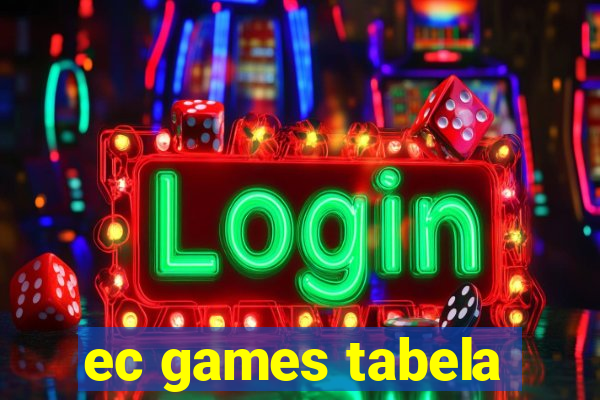 ec games tabela