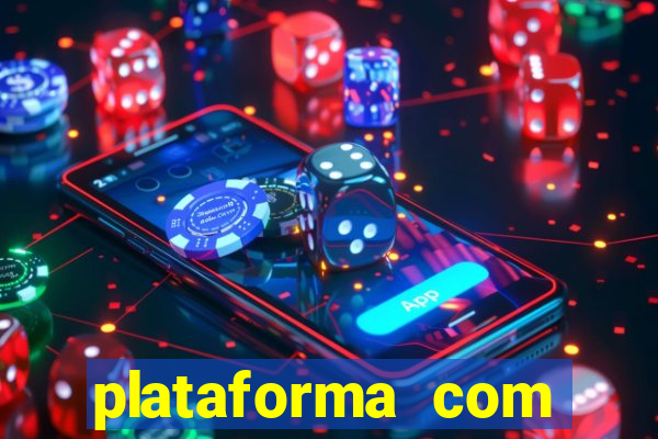 plataforma com chuva de dinheiro