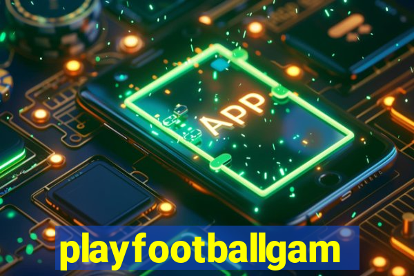 playfootballgames