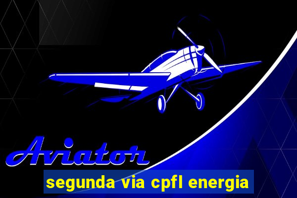 segunda via cpfl energia