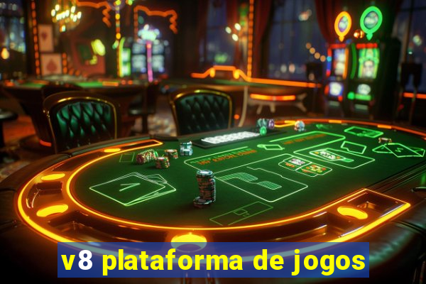 v8 plataforma de jogos