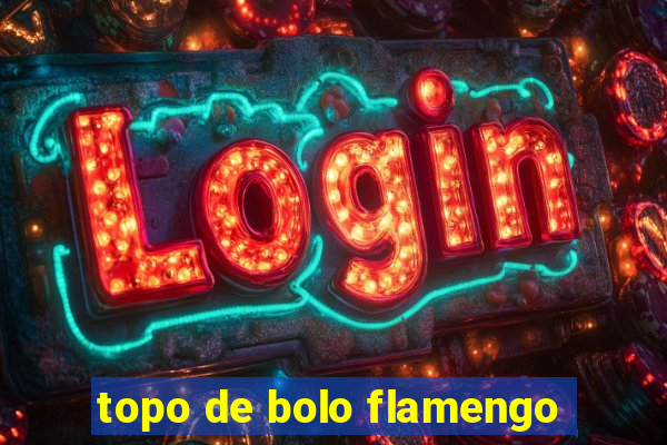 topo de bolo flamengo