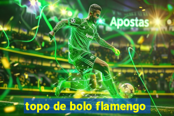 topo de bolo flamengo
