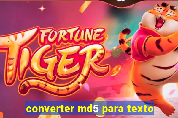 converter md5 para texto