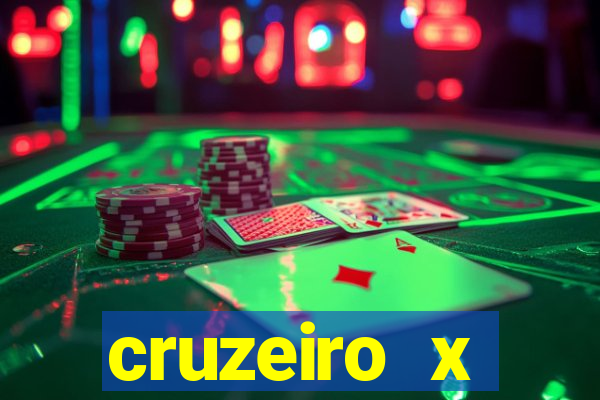 cruzeiro x palmeiras palpite