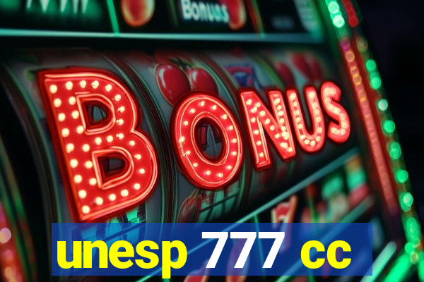 unesp 777 cc
