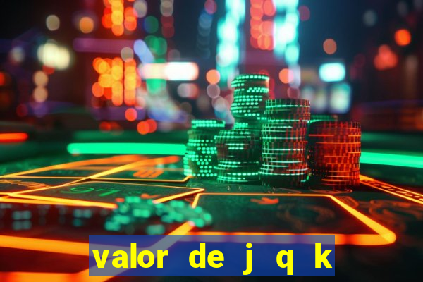 valor de j q k en blackjack