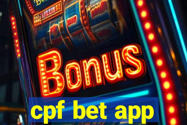 cpf bet app