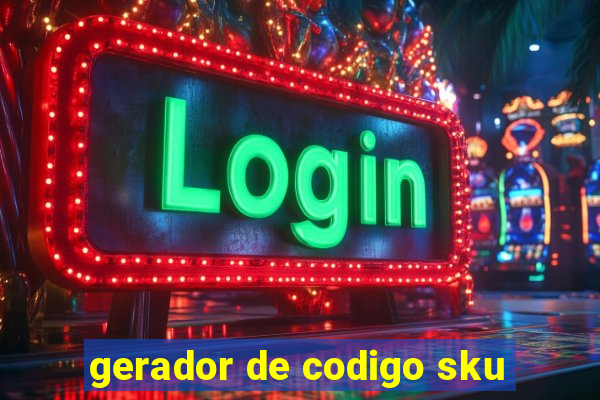 gerador de codigo sku