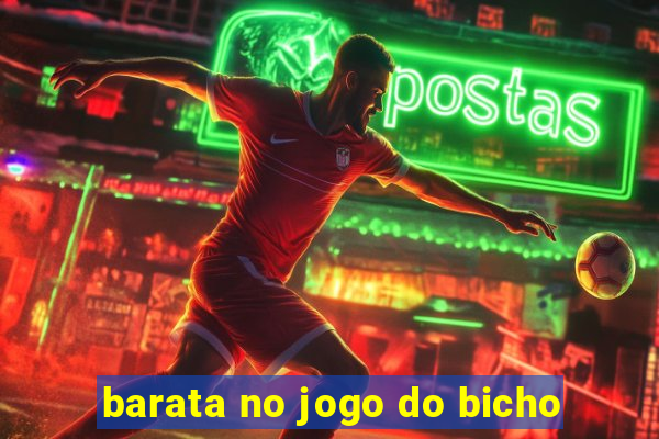 barata no jogo do bicho