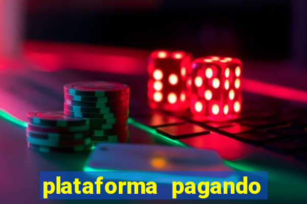 plataforma pagando no cadastro