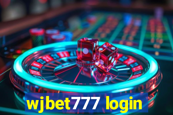 wjbet777 login