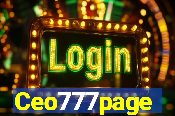 Ceo777page