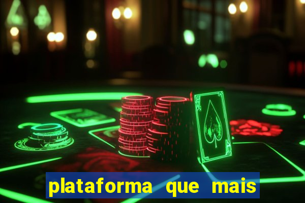 plataforma que mais paga no fortune tiger