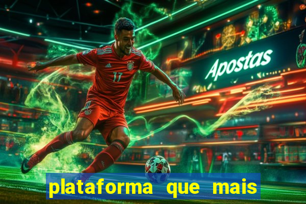 plataforma que mais paga no fortune tiger
